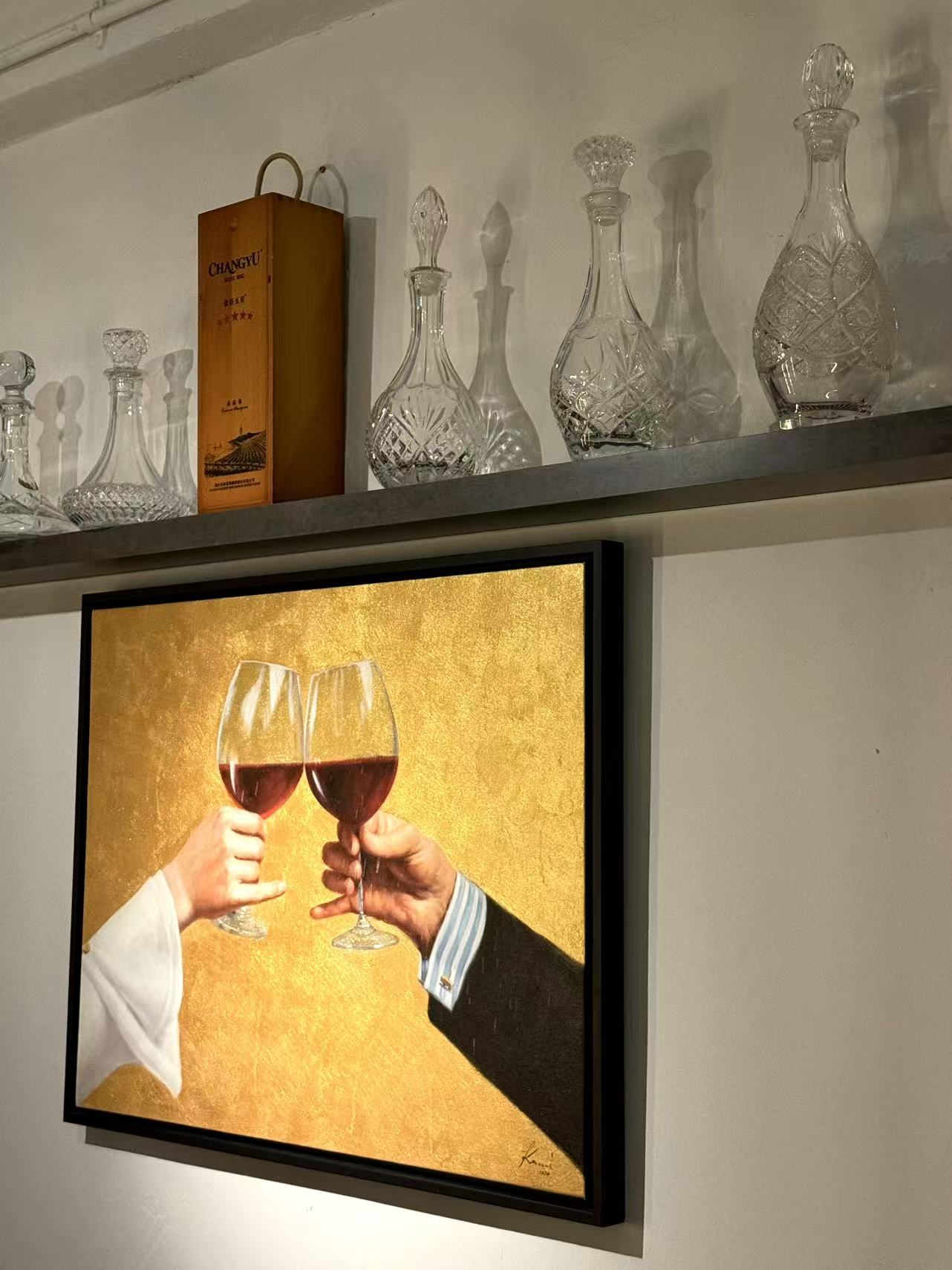 A toast to discovery artwork inside Patrimonio